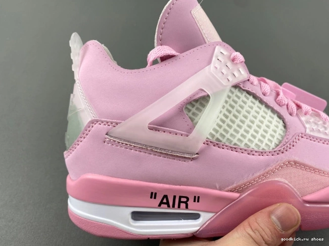 PINK OFF-WHITE JORDAN X 4 0629